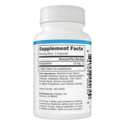ZanthoSyn (60 ct) - Bottle - Supplement Facts